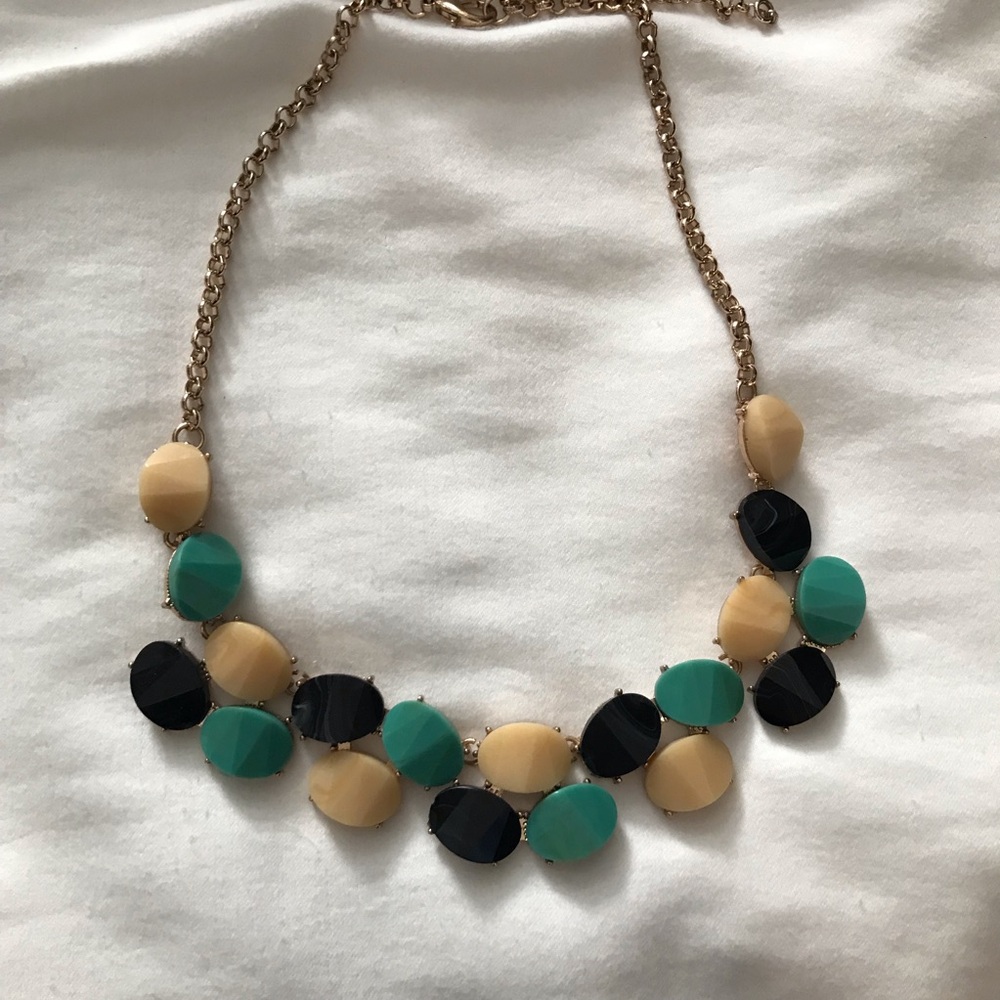 Francesca’s Collections Gold Statement Necklace